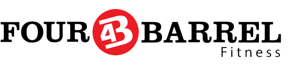 four barrel fitness logo