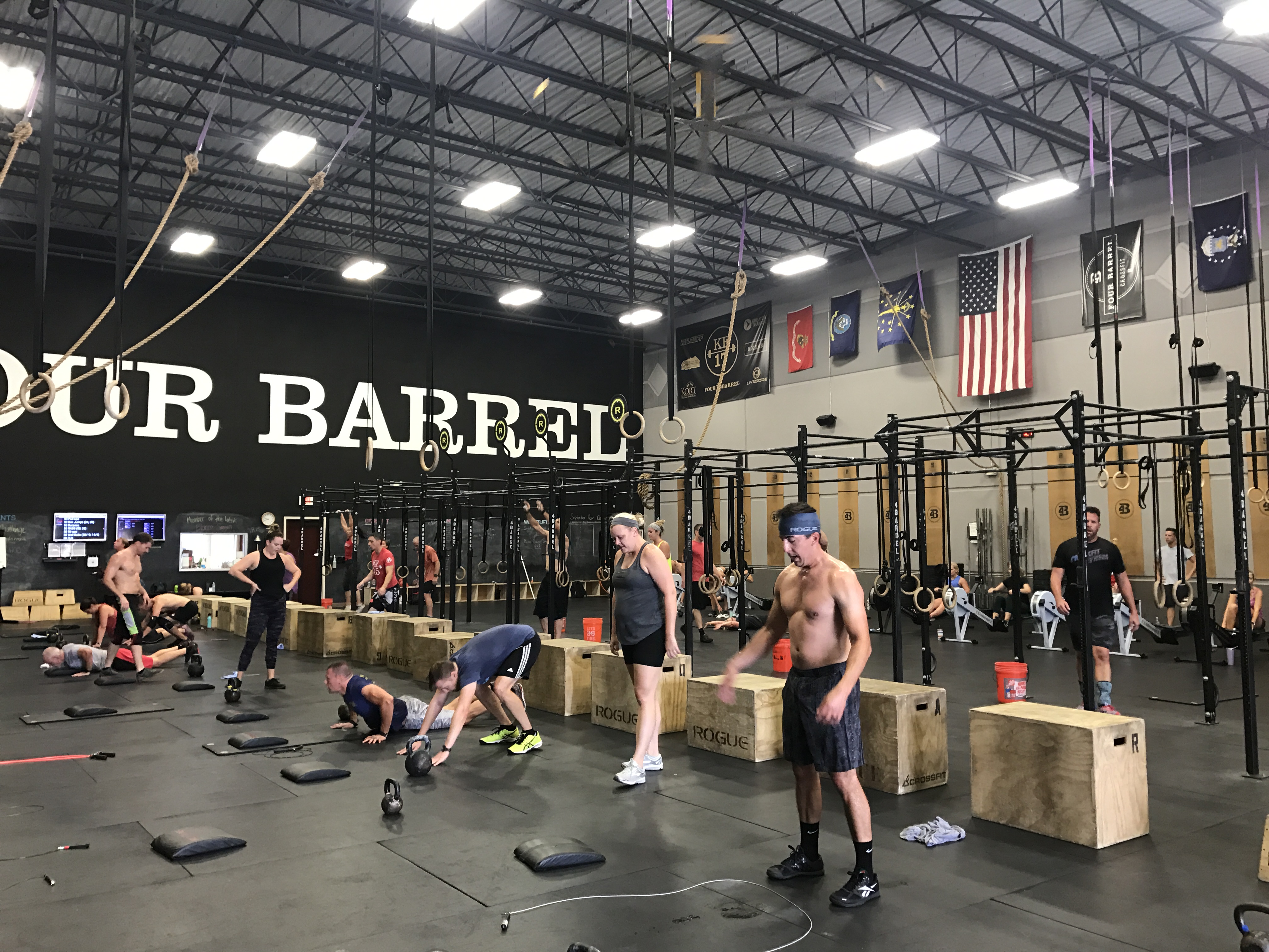 East, Friday, 09/07/2018 - Four Barrel CrossFit