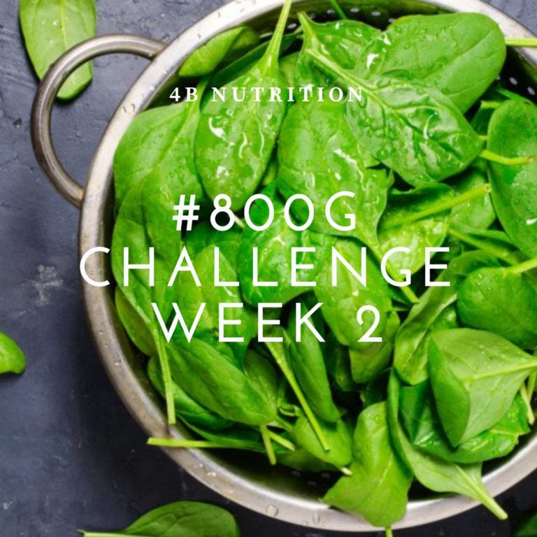 800g Challenge: Week 2