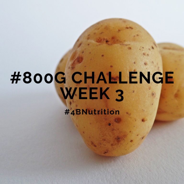 800g Challenge: Week 3