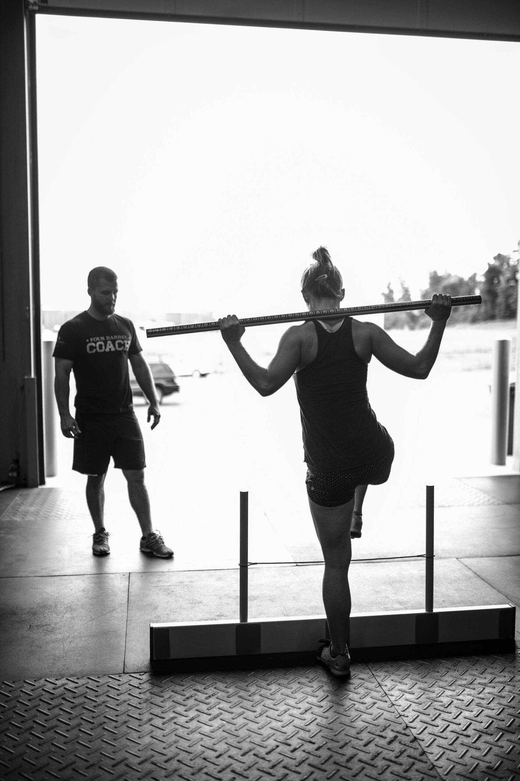 lunging